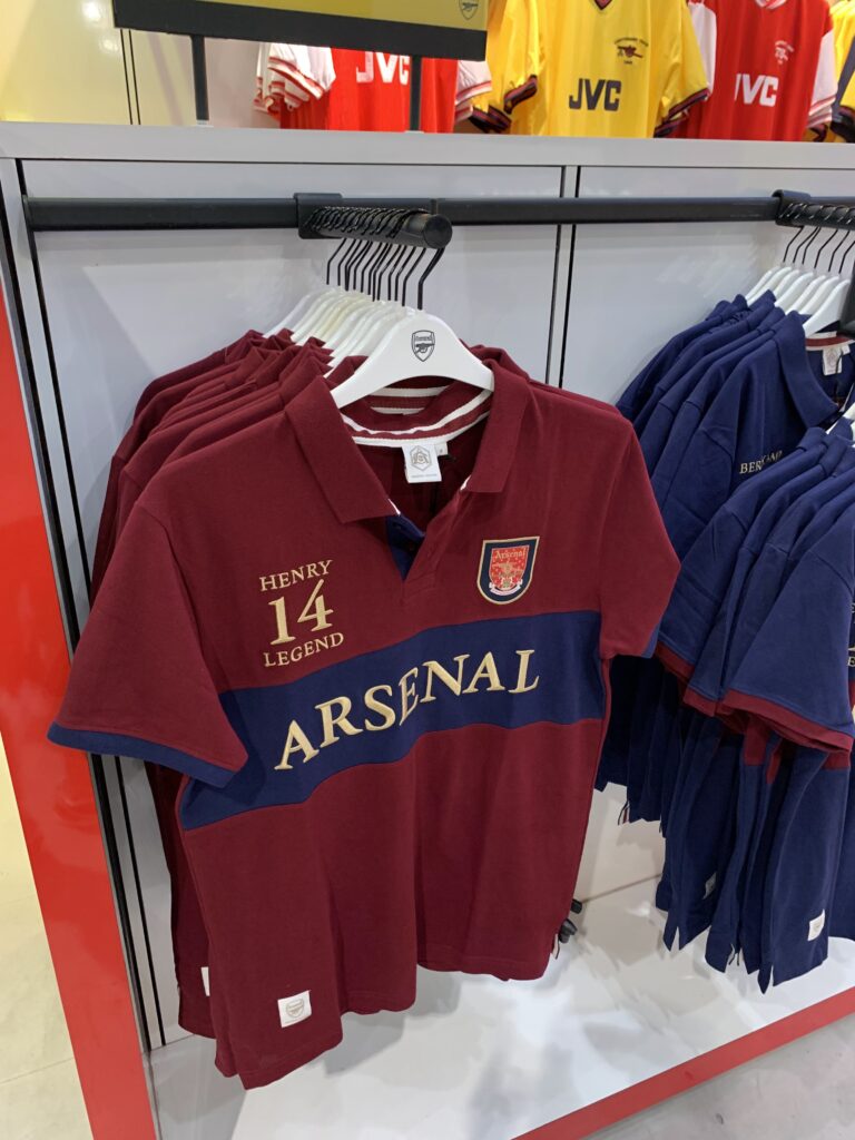 Tienda Emirates Stadium, Arsenal